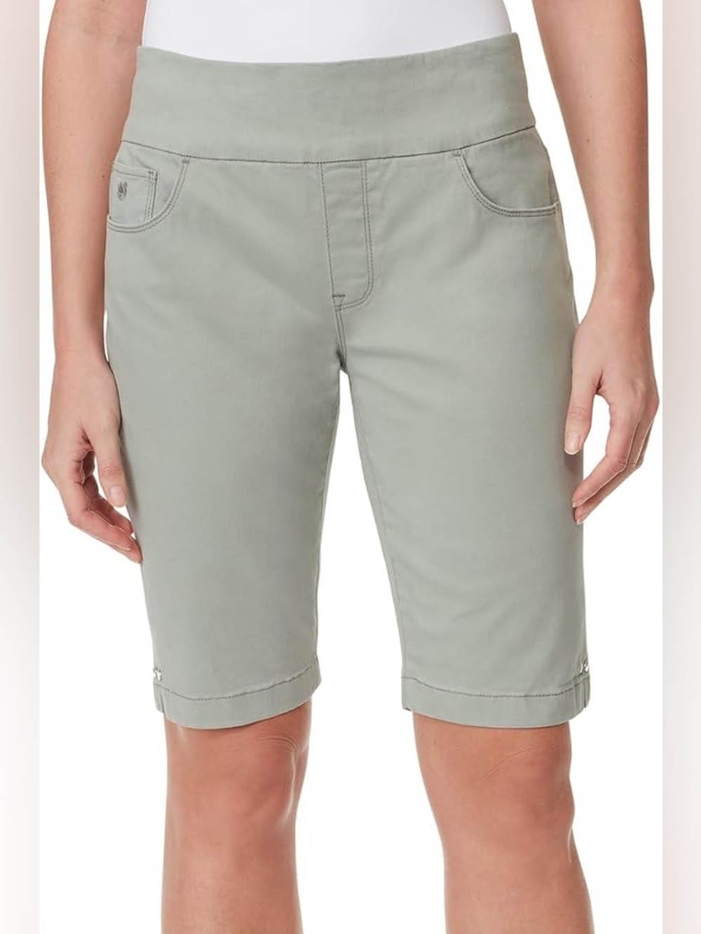 Gloria Vanderbilt All Around Slumming Effect Amanda Pull-On Bermuda Short